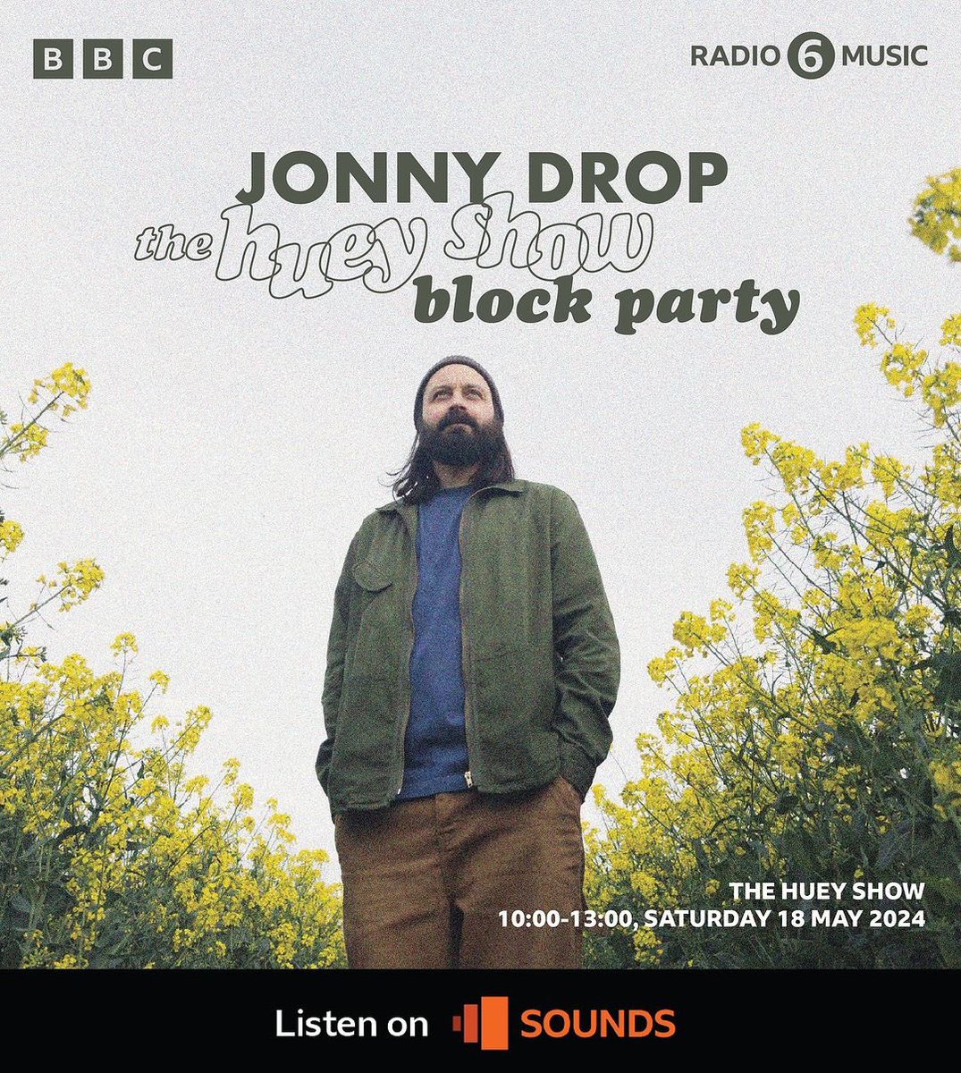 Today on <a href="/BBC6Music/">BBC Radio 6 Music</a> 

Jonny Drop delivers the Block Party mix for <a href="/OfficialHuey/">Huey</a> 

Sound and influences for his new album with Andrew Ashong, Puzzle Dust.