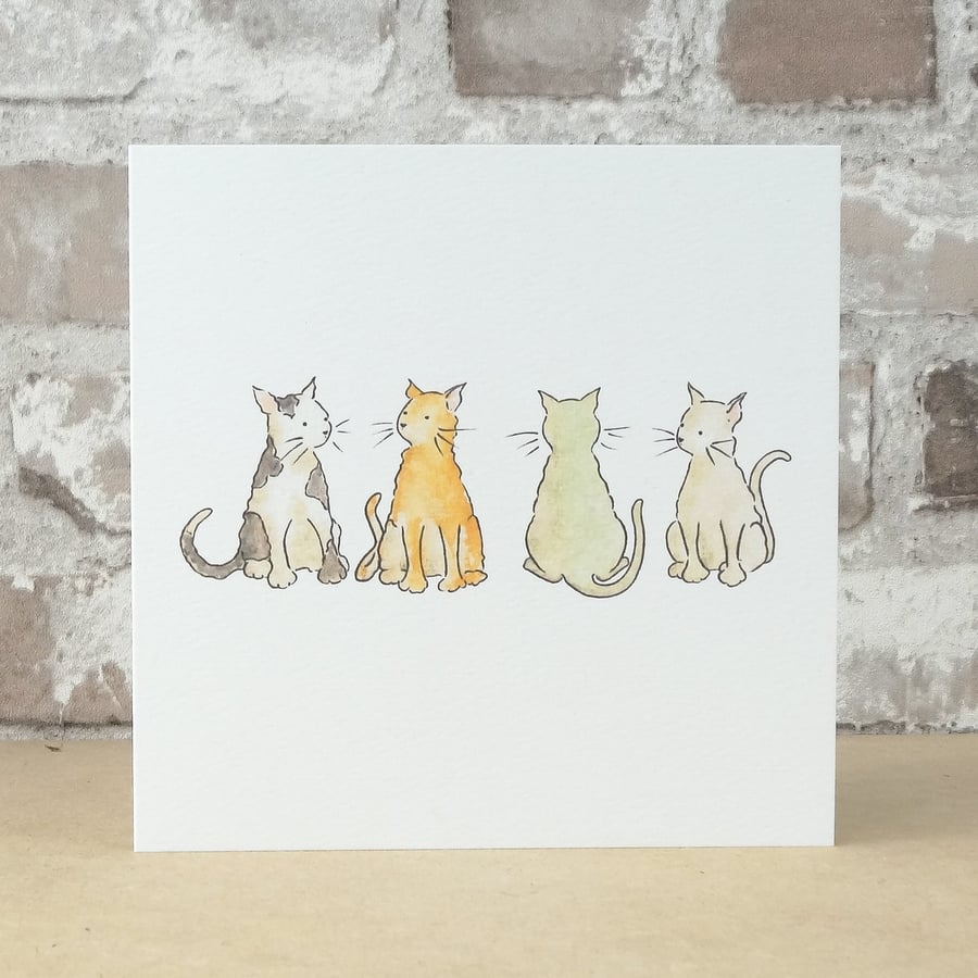 One of my latest greeting cards printed with my original illustration;folksy.com/items/8335813-… #ukgifthour #ukgiftam #folksy #cards