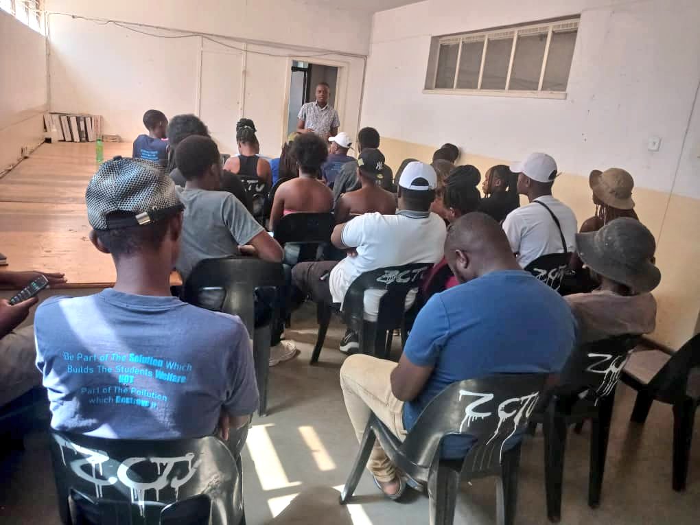 Last week I had an opportunity to interact with @Zinasuzim leaders from Masvingo province. We discussed how best student leaders can engage with both students and authorities in pursuit of better conditions and academic freedom. #ZinasuLives