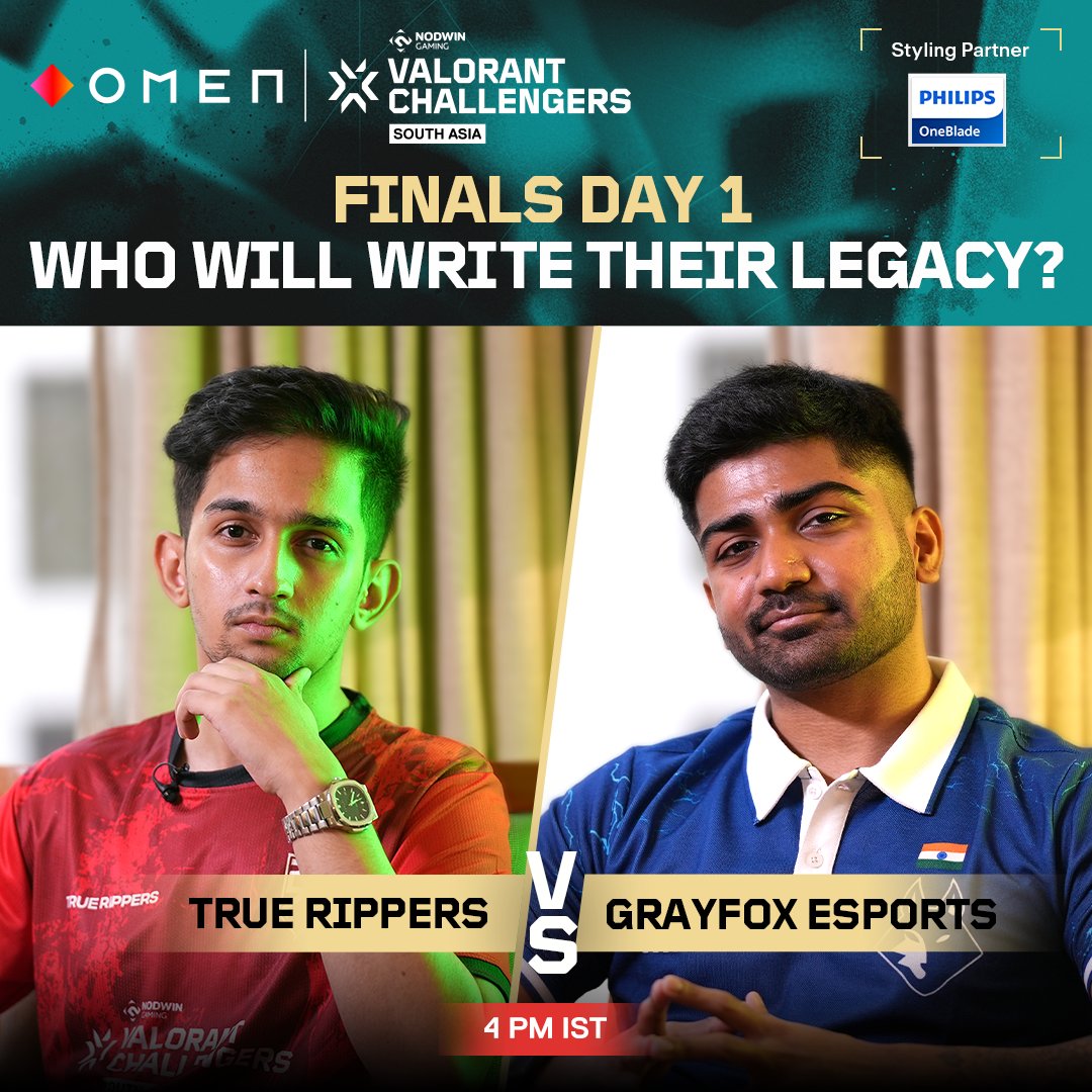 The stage is set, and the excitement is real! Don't miss the opening match of OMEN VCSA CUP 2 LAN FINAL featuring True Rippers vs. GrayFox Esports.Who will come out on top? 👀 Join us at Vegas Mall, Dwarka 📅:18-19th May 2024 🏆Prizepool INR 1 Crore + See you at the finals 💫