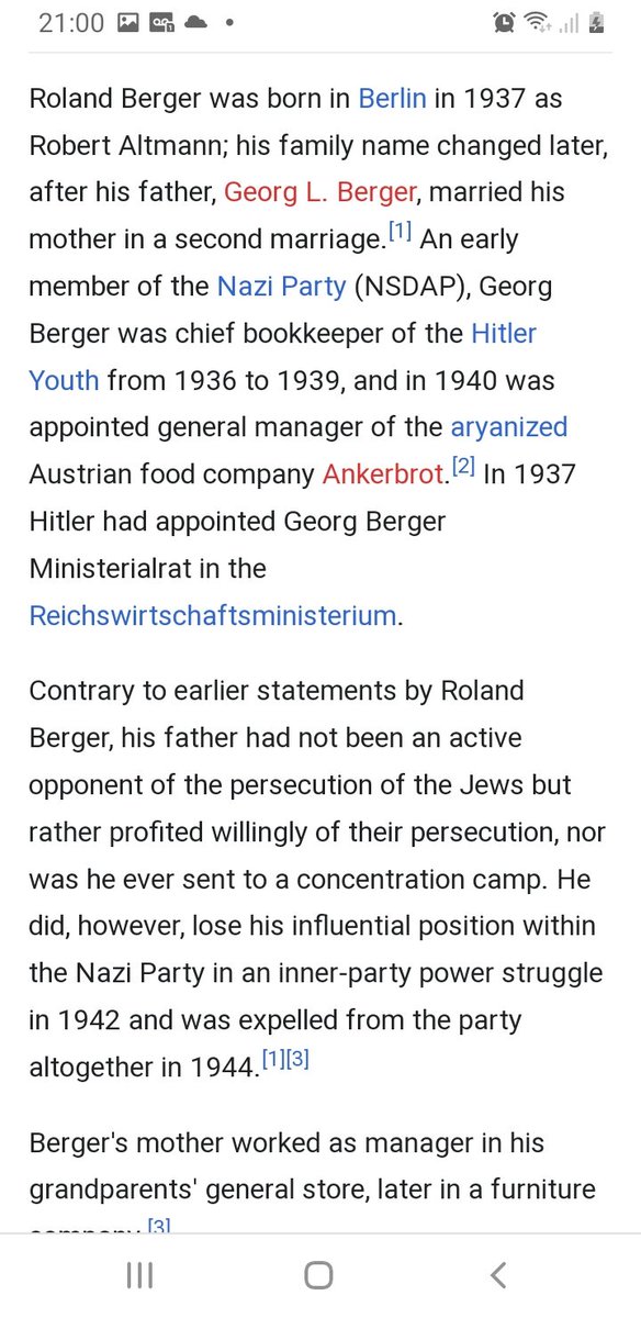 JaneOfArc6's tweet image. #McKinsey? #NouvelleCaledonie
Le cabinet de conseil 🇩🇪 @RolandBerger (partenaire du @wef spécialiste de la transition #Escrologique et numerique), créé par le fils d'un ministre Nazi, chargé de l'audit de décolonisation à touché 50M€ AO par la 🇫🇷 (dont 2 million par le @Senat 1/
