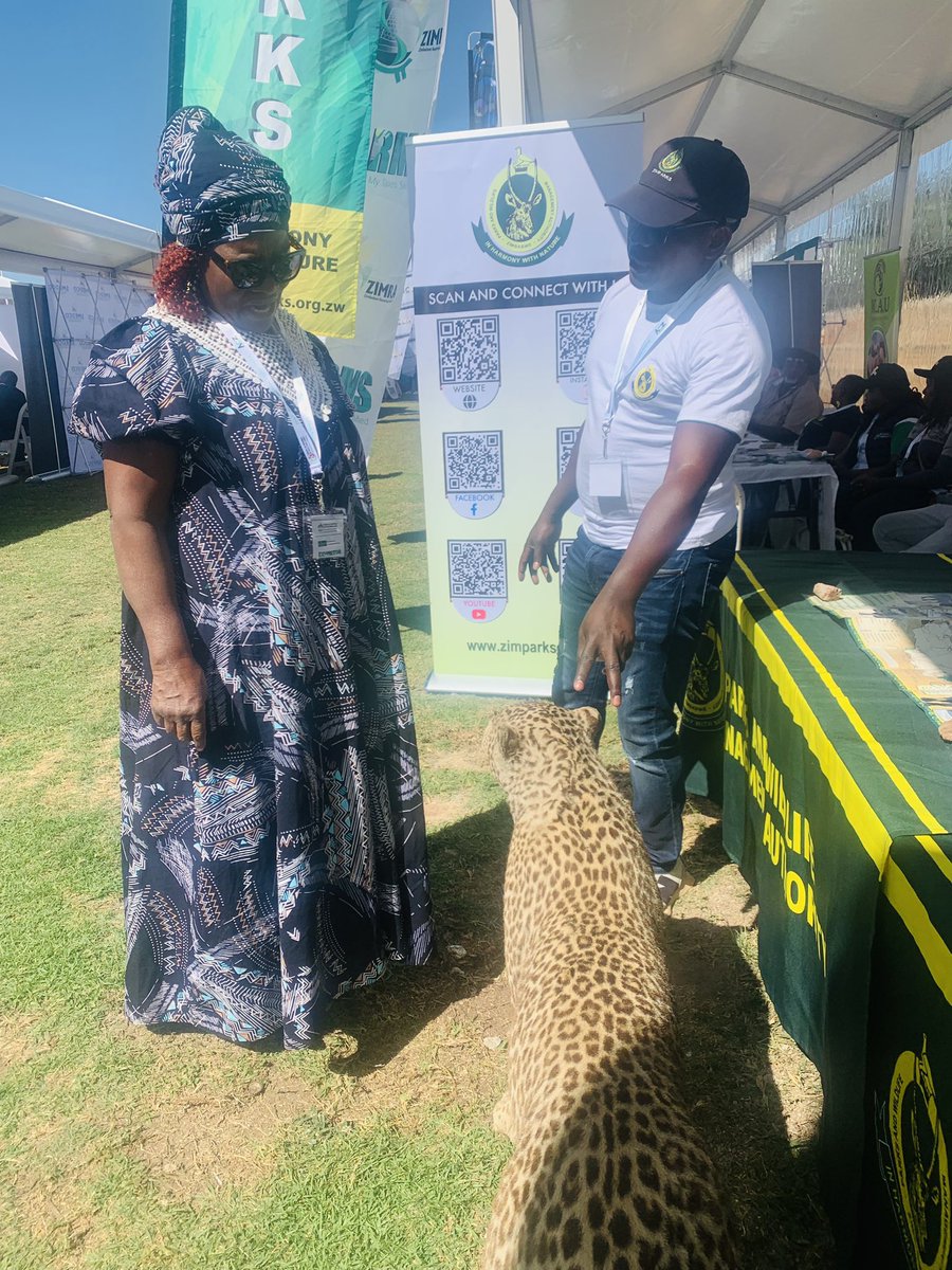 @Zimparks is exhibiting at the Farm to Market & Arts Fest being held at FBC Old Hararians Sports Club from 18 - 19 May 2024, a platform for the Authority to showcase its product offering and the key role it plays in Zimbabwe’s tourism industry and cultural heritage preservation.