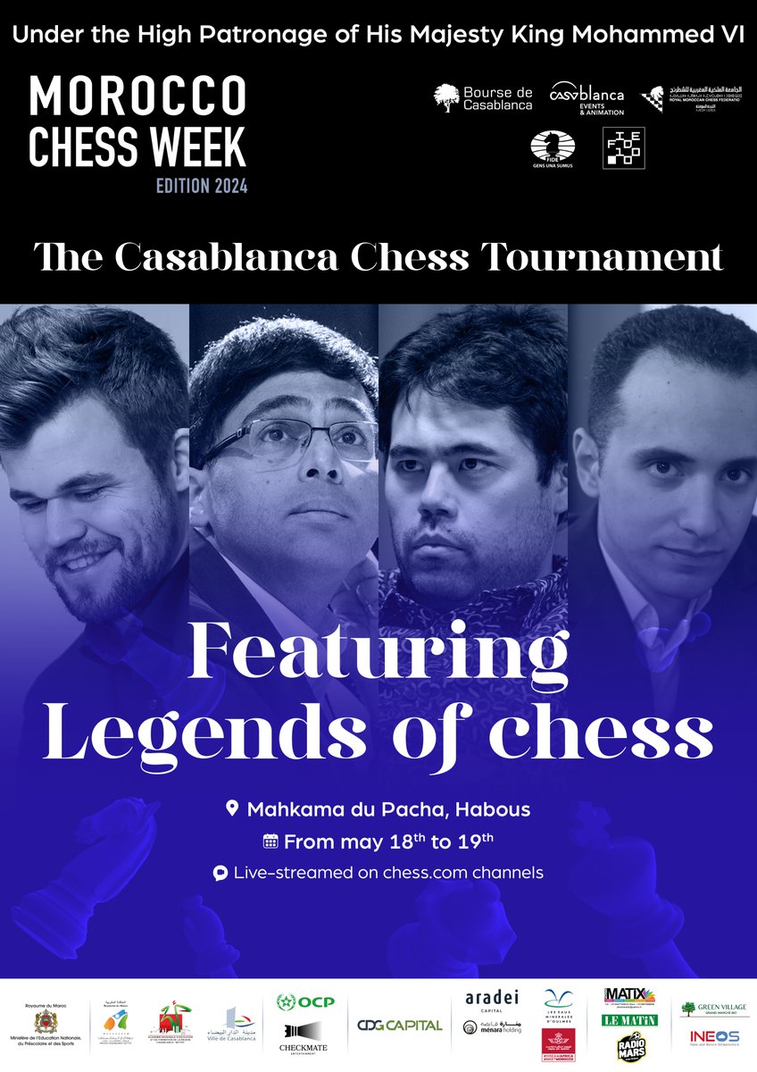 Morocco Chess Week tweet media