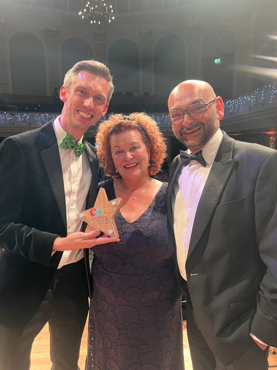 A fantastic evening at the <a href="/RBNHSFT/">Royal Berkshire NHS Foundation Trust</a> Care Awards! And Prince Charles Eye Unit were the very proud recipients of the Team Award! Congratulations to everyone nominated for awards last night! Such an amazing achievement! #careawards #princecharleseyeunit