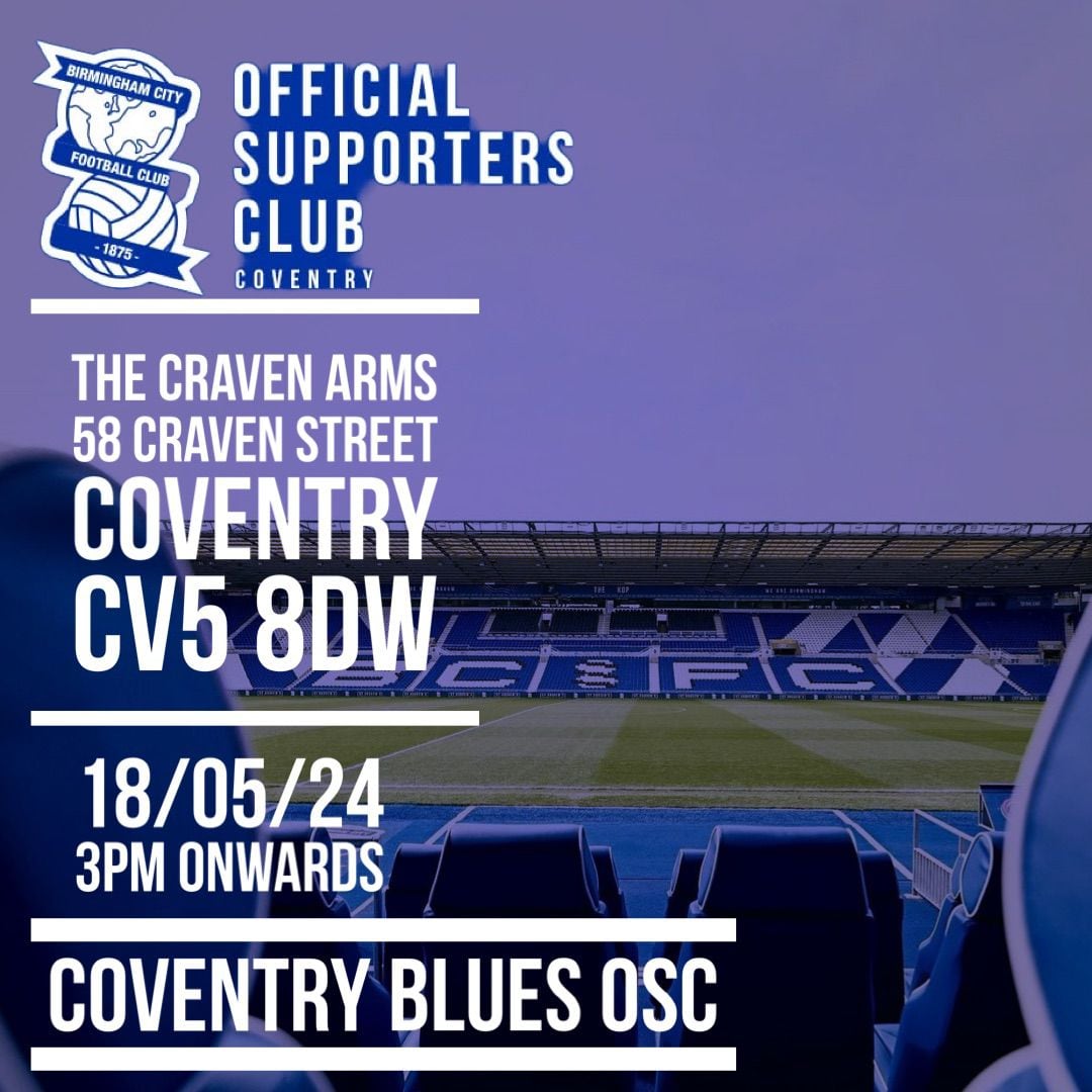 Coventry Blues OSC tweet media