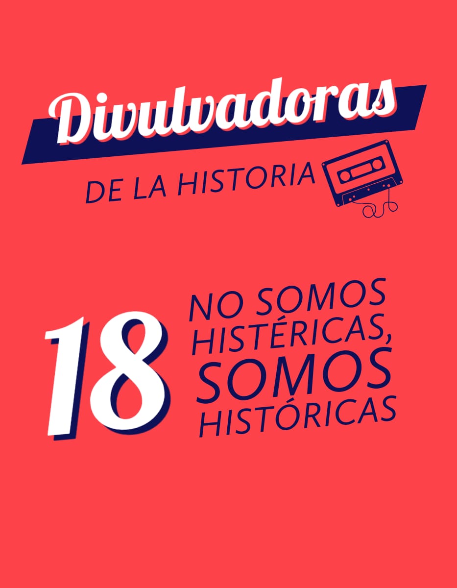 divulvadoras's tweet photo. Lanzamos un nuevo episodio homenaje a todas las locas del coño y a las que hemos sido catalogadas en algún momento de nuestras vidas como histéricas. Veremos qué se esconde detrás de este término y si podemos reapropiarnos de él para hablar de nuestros malestares. https://t.co/IzHZtTSz3u