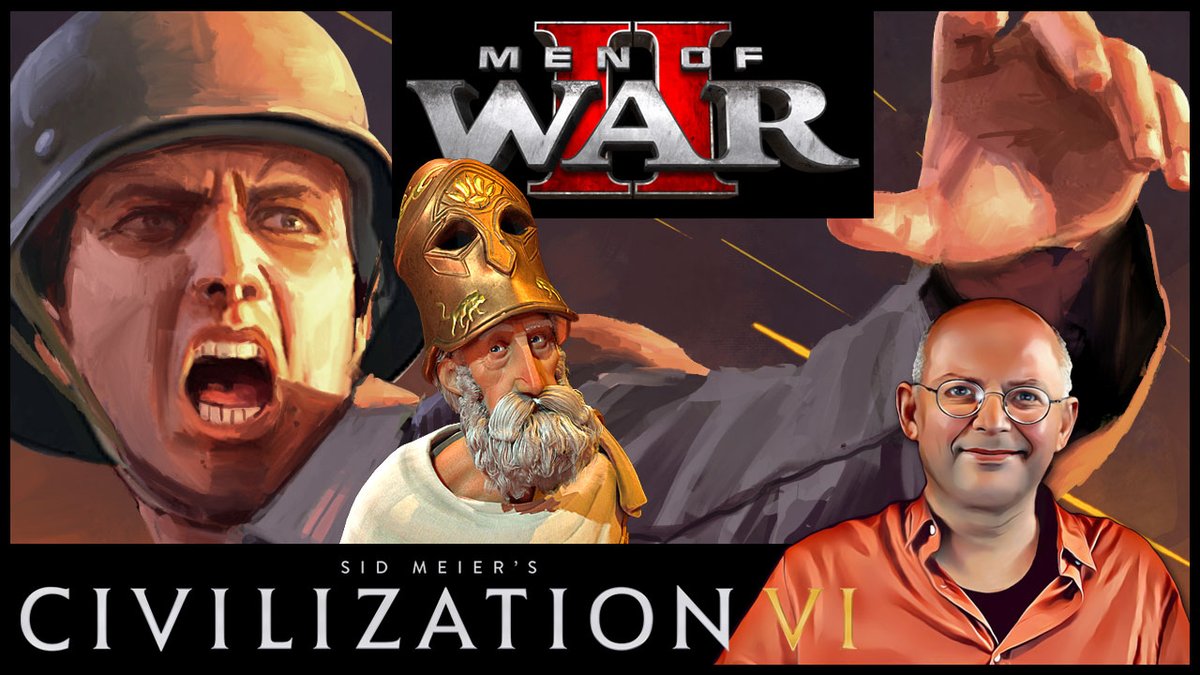 Writing_Bull's tweet photo. Finale! Heute Kultursieg mit Perikles und den Griechen. Danach geht es weiter mit dem RTS Men of War II - Weltkrieg-Strategie vom Feinsten! Jetzt LIVE → https://t.co/incs8etAdR
#Civ6 @CivGame @CivWikia @gamesplanet_com #OneMoreTurn @2KDeutschland @FulqrumPub #MenOfWar2 https://t.co/TTwhwuBQnw
