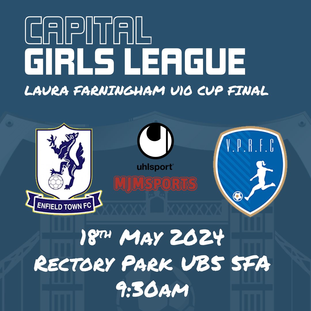 𝓘𝓽'𝓼 𝓱𝓮𝓻𝓮! 🤩 It's Cup Final day, and we have 8️⃣ exciting matches to conclude our 2023/24 Cup Competitions. 8 matches, 1 venue. Join us at Rectory Park for an all-action day of football. The morning match ups 👇