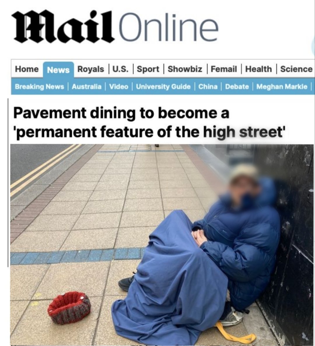 Decided to make the story more accurate 👍 #PavementDining #BrexitBonus