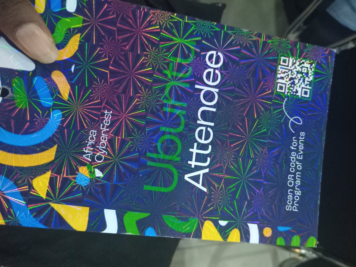 Whoosh!!
#AfricaCyberfest Day 2
Let's go 💫💫