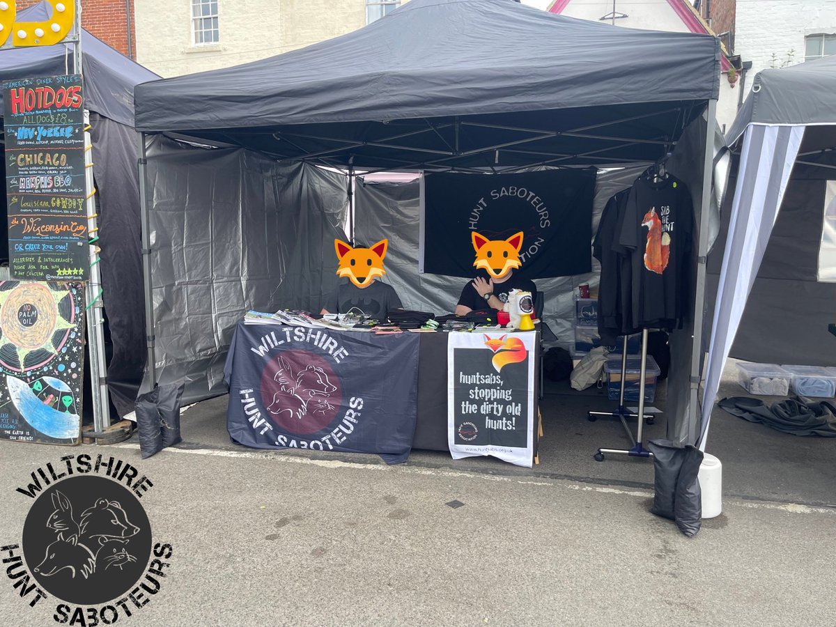 We are at the #Devizes #Vegan Market 2024 today here till 3pm, why not pop by and say hello, we have lots of merch available and always up for chat about what we do and why.  We are surrounded by lots ideas delicious vegan food and great products.  Hope to see you soon.