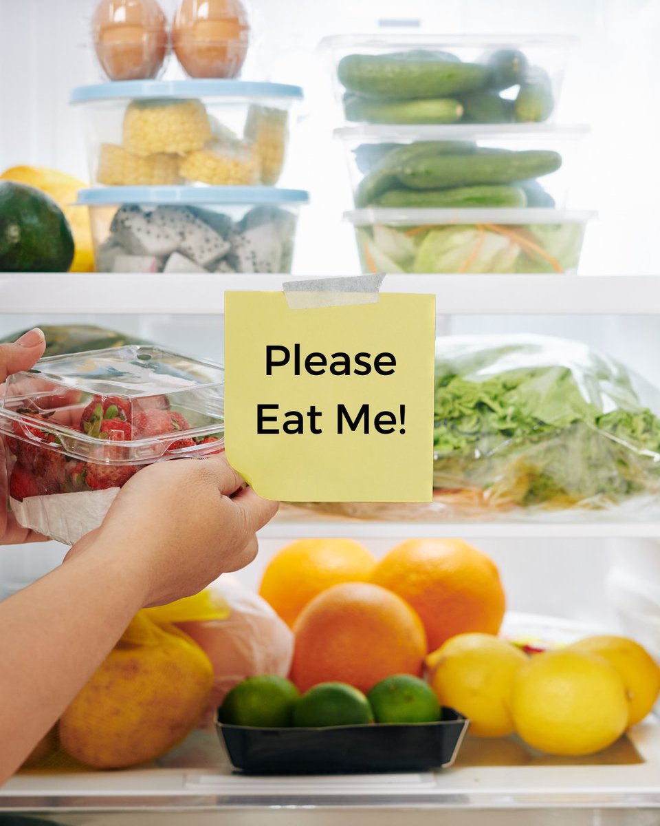 Sharing is caring!
 
If you’re in a living with flatmates try to create a ‘Please Eat Me’ shelf in the fridge or spot in the kitchen to make it easy to share food that may not be eaten.

Check out our guide steps you can take to #StopFoodWaste!