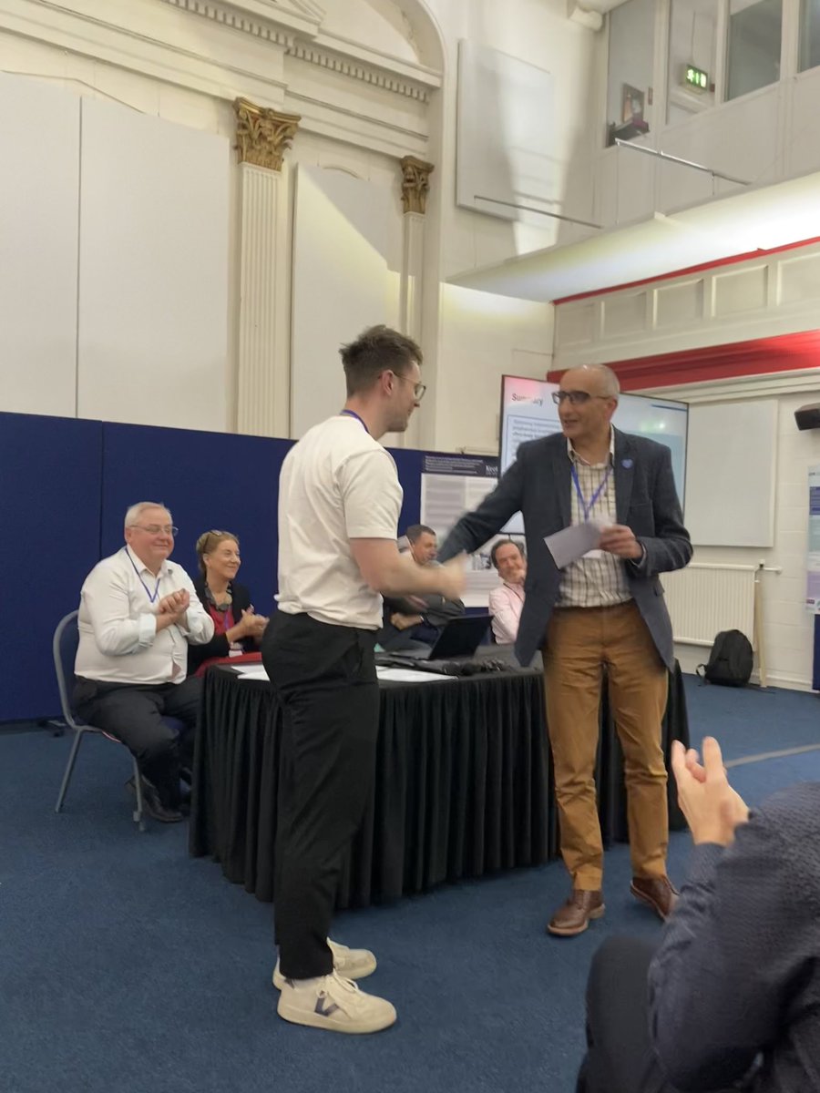 Adam Jameson (@adamjameson96) on Twitter photo Had a great day yesterday at <a href="/PRIMM_UK_IRL/">PRIMM UK & Ireland</a> #PRIMM2024
I was delighted to receive the prize for best poster
Thoroughly enjoyed sharing the preliminary findings from a qualitative study exploring #EarlyInterventionPsychosis service user views towards the implementing #PGx 🧬💊 Had a great day yesterday at <a href="/PRIMM_UK_IRL/">PRIMM UK & Ireland</a> #PRIMM2024
I was delighted to receive the prize for best poster
Thoroughly enjoyed sharing the preliminary findings from a qualitative study exploring #EarlyInterventionPsychosis service user views towards the implementing #PGx 🧬💊