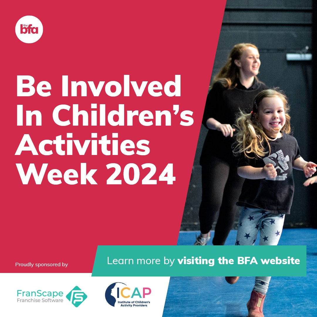 Celebrate Children’s Activities Week with us! We're highlighting the benefits of kids' clubs and classes, empowering children to reach their full potential. Our dedicated members enhance lives across the UK. Learn more: thebfa.org/bfa-campaigns/… #CAW2024 #WatchMeFly