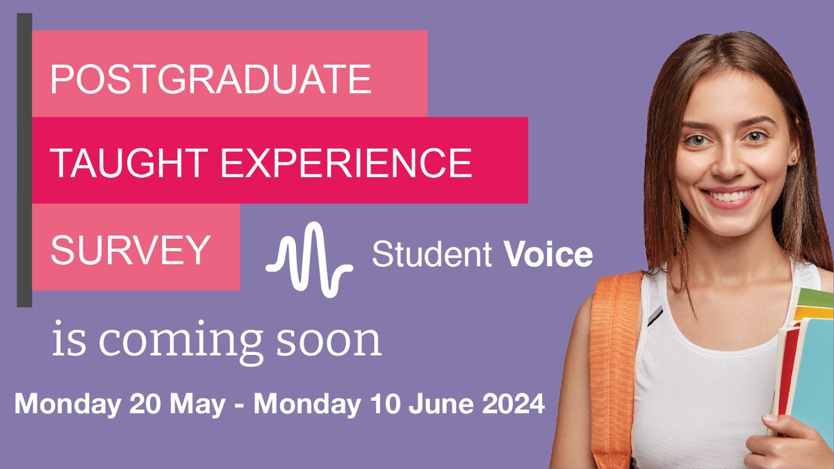 PTES is a chance for eligible postgraduate students to have your say about your experience here at Edge Hill University 💬. Check your inbox from Monday 20 May for your invitation to complete 📧. Find out more: orlo.uk/sJvXP