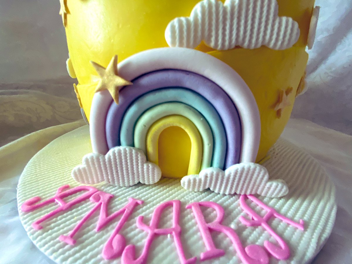 Design and colours…lollipops, unicorns and rainbows, all chosen by Amara, who is 4 today. 🦄🎂🍭💝
#happybirthday #cake #cakeart #cakedesign #cakedecorator #unicorn #rainbow #birthdaygirl #handmade #alledible #sugarcraft #fondant #cake #FoodieFavorites #cakecakecake