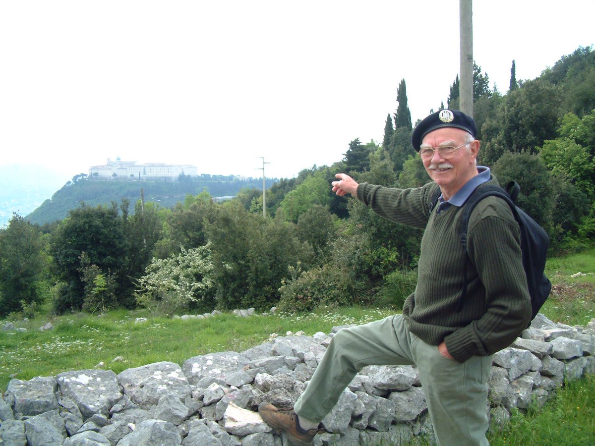 On the 80th Anniversary of the capture of Monte Cassino and the advance up the Liri Valley, just a few of the many Monte Cassino veterans I’ve had the honour to walk those battlefields with: Richard Hargreaves, Don Carter and John Dray.