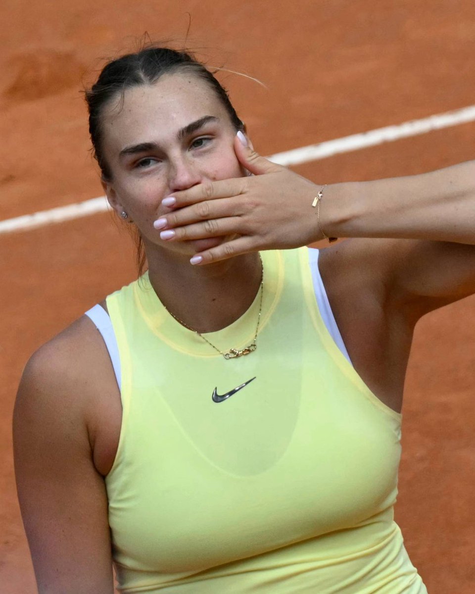 Sabalenka's road to the final 🛣️ R128: Bye R64: d. Volynets (#109) R32: d. Yastremska (#33) 4r: d. Svitolina (#19) QF: d. Ostapenko (#10) SF: d. Collins (#15) ⏱️ Total time on court: 8h 40m