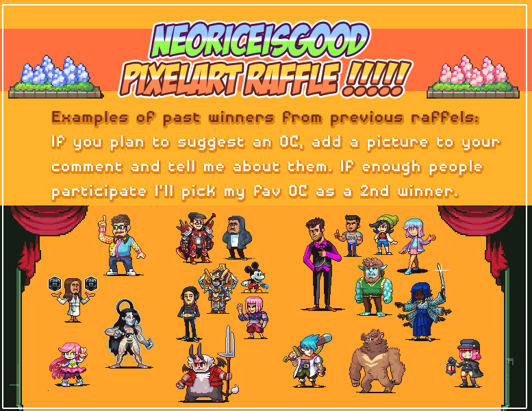 THANKS FOR 25K FOLLOWERS! #pixelart #raffle Comment underneath & also retweet to participate.