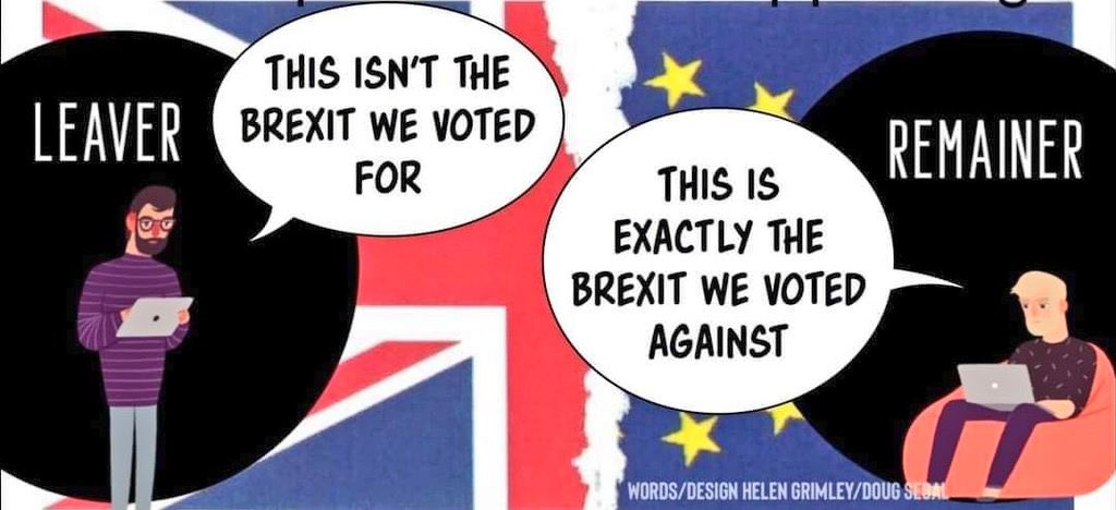@QprEver It is obvious that those who voted for Brexit were - as Project Fear predicted - voting for UK over time to be reduced to the status of a third world country! They were - and continue to be if they would still vote for Brexit - effectively traitors!