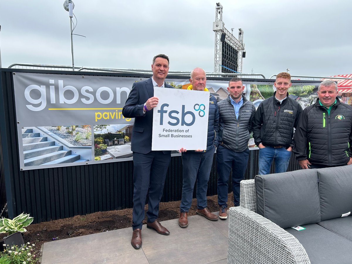 Great to catch up with the team at Gibson Paving at @balmoralshow