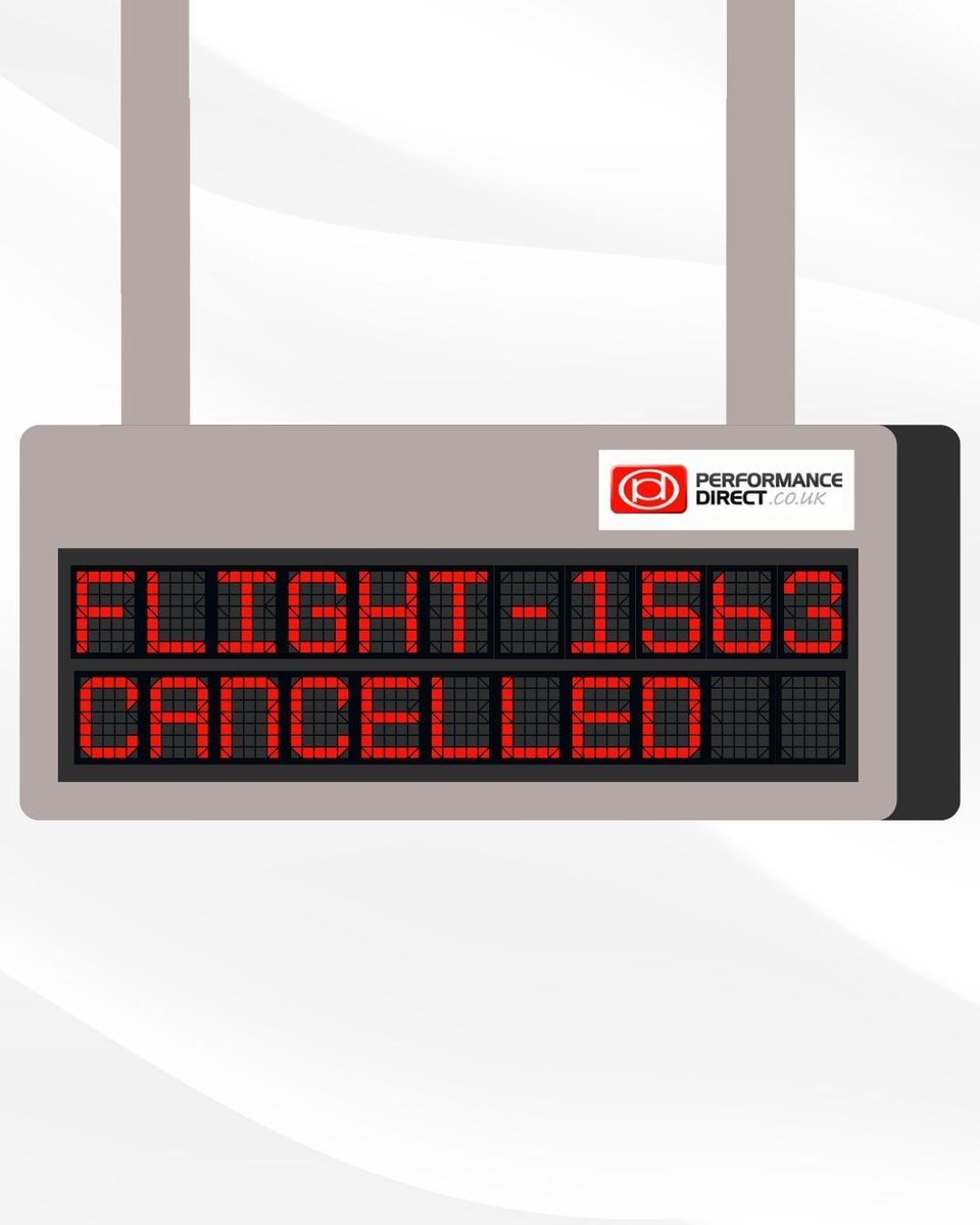 Staring at this dreaded sign at the airport? Protect yourself with travel insurance and ensure peace of mind every step of the way ✈️