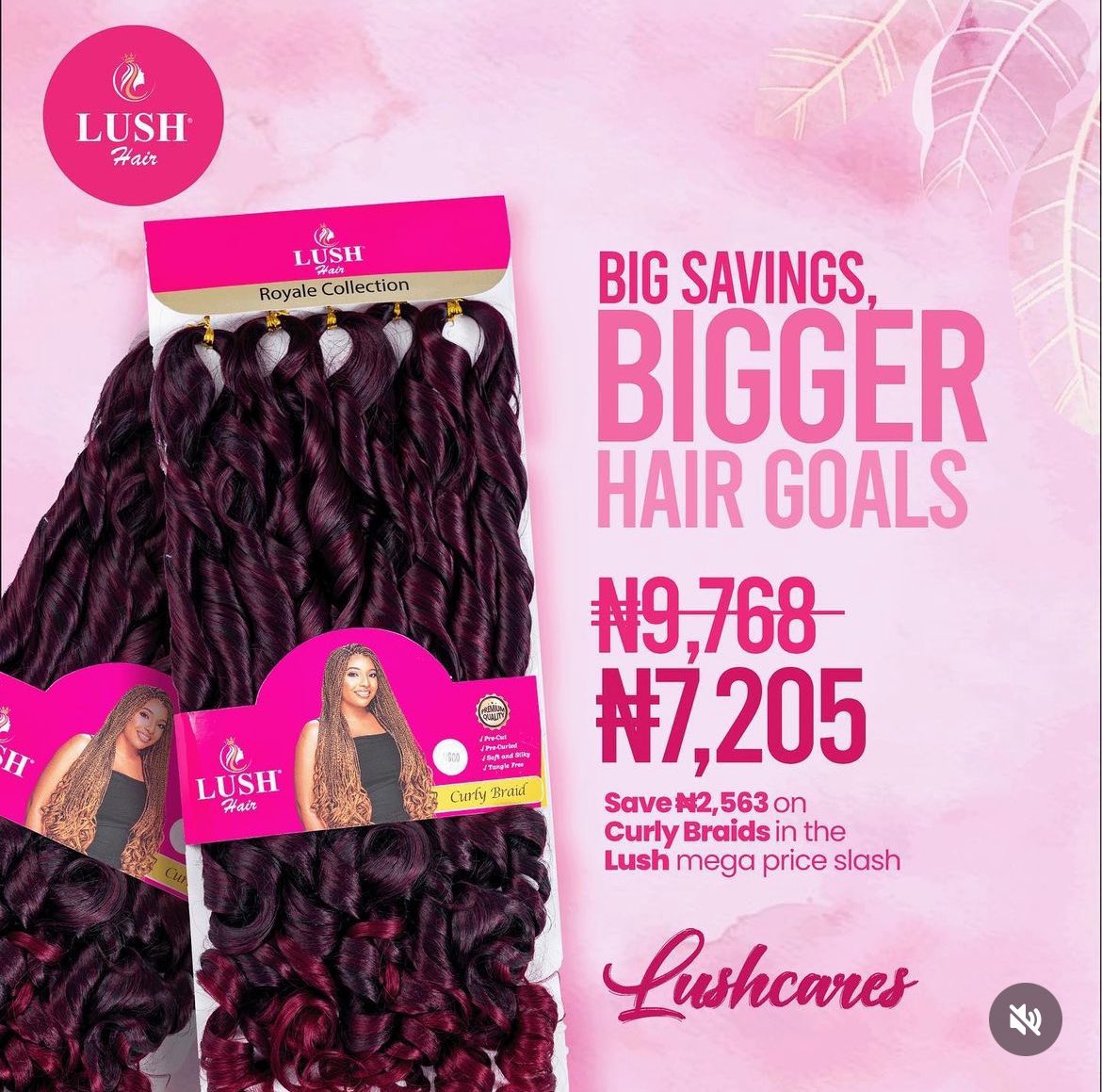 That guy that tweeted someone lied by saying she used 25k to braid her hair that it’s too much ( in 2024), I hope you see this tweet. There’s a current slash on Lushhairafrica.com website. You can get extension for as low as 3,450 naira oooo!!!!
