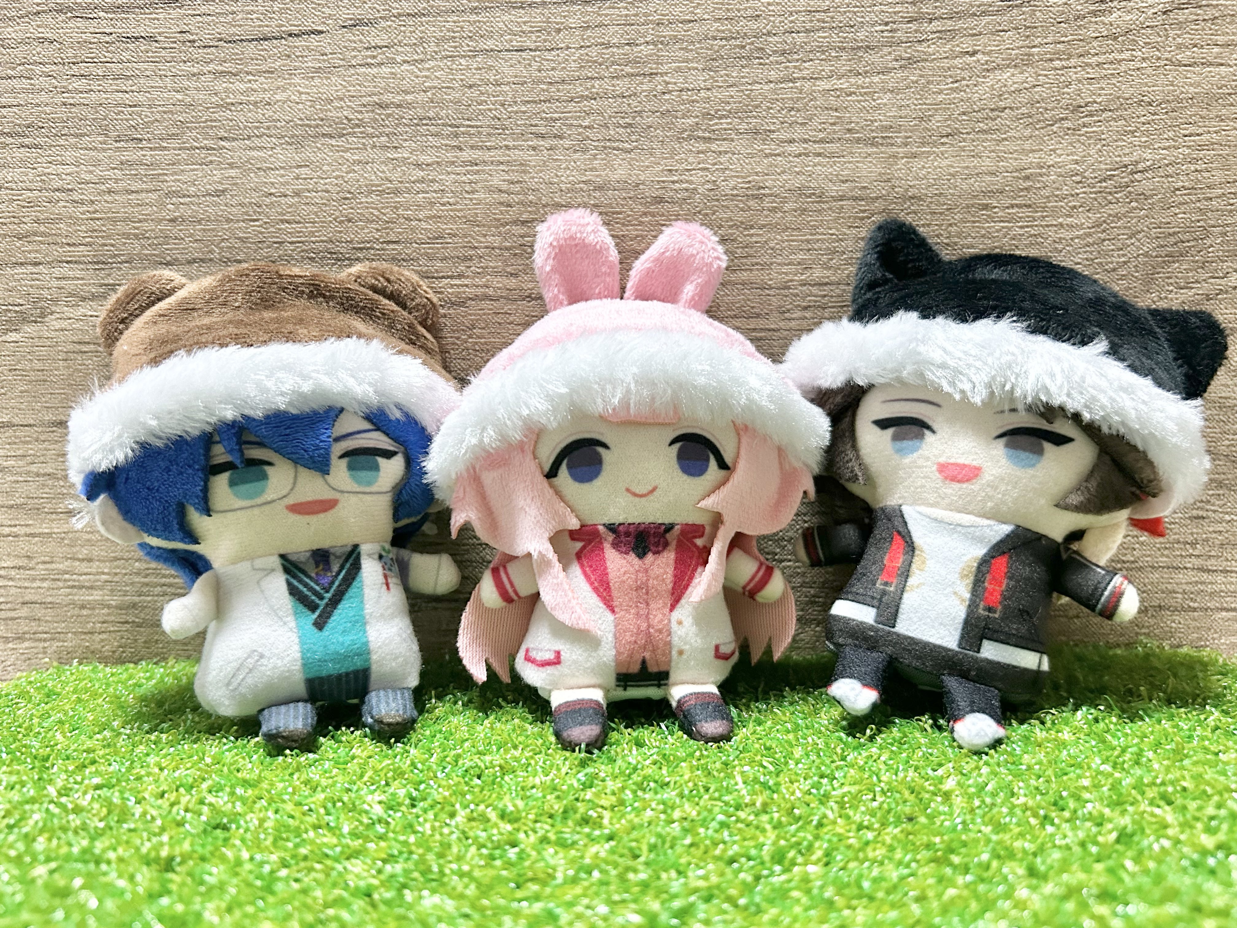 ぬい服 作家様　10cm ぱぺ 被り物 ぬい服 被り物 にじぱぺっと 10cm ｛533｝ にじさんじ にじ