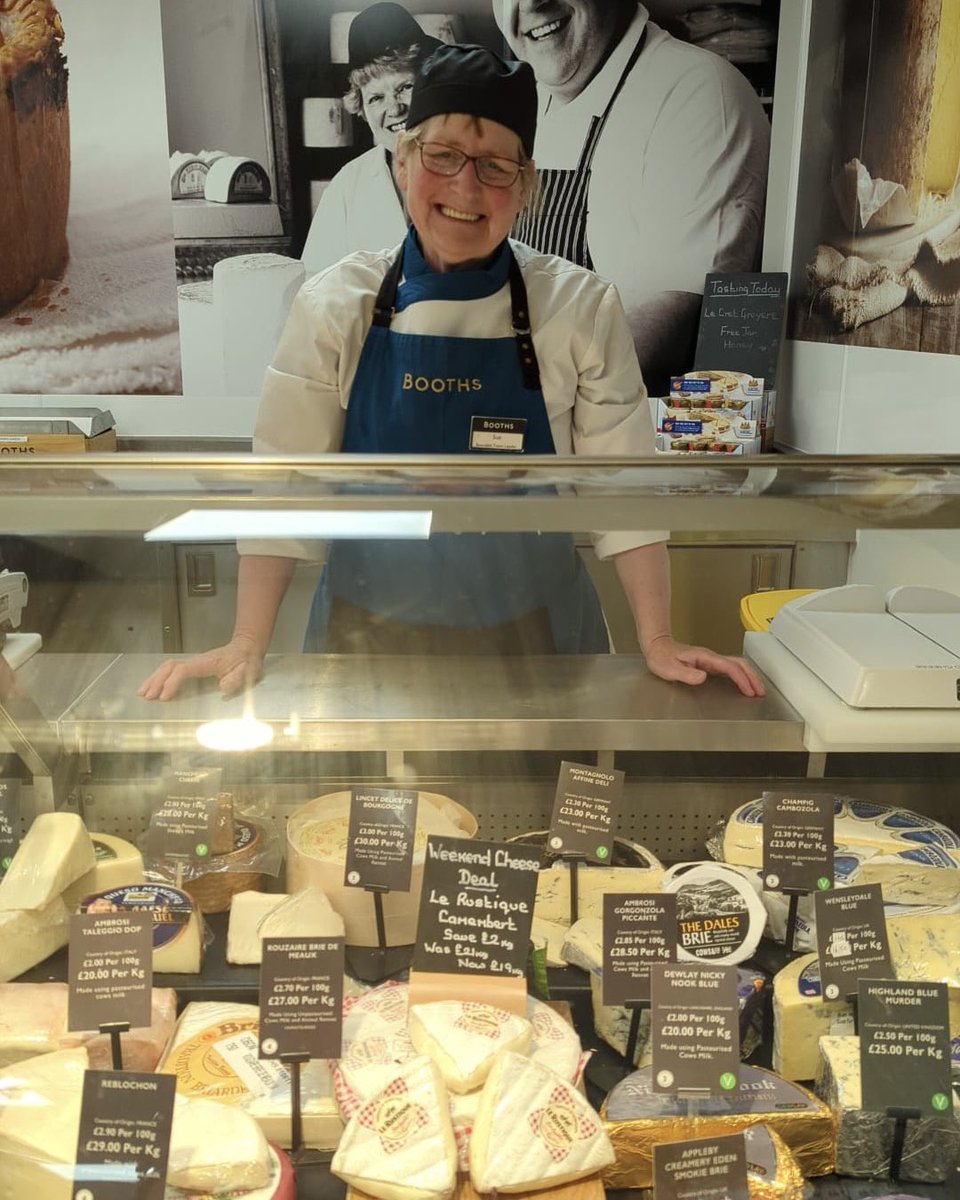 Le Rustique camembert is on offer this weekend! With its rich, melt-in-the-mouth texture, pick yours up from the cheese counters in store. 📸 Lorraina and Leafy at Barrowford, Sue at Carnforth