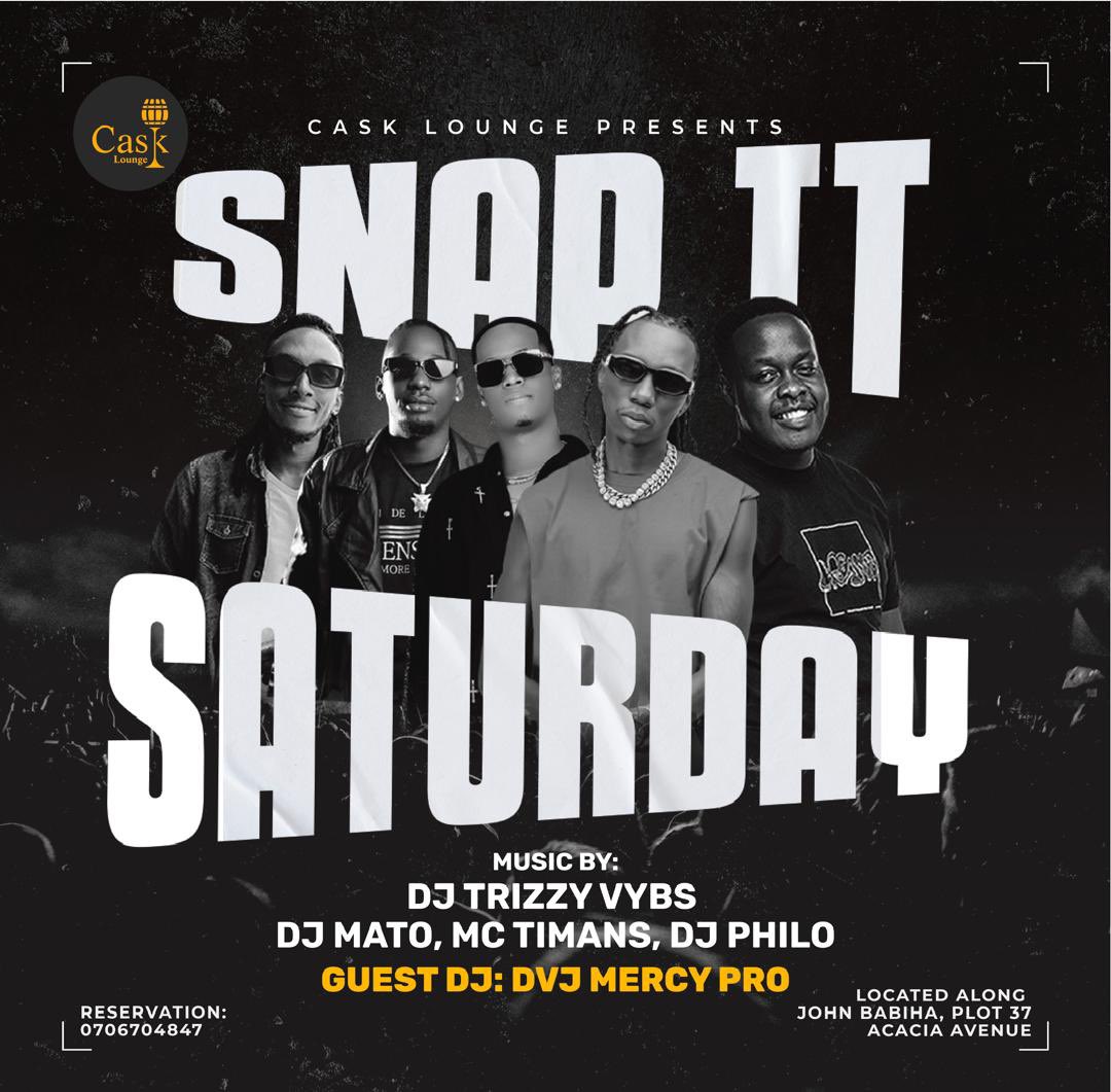 Ready, set, snap! Join us for #SnapItSaturday theme night and Immerse yourself in the hottest mixes, dance the night away, and make this weekend one to remember! 🔥💃