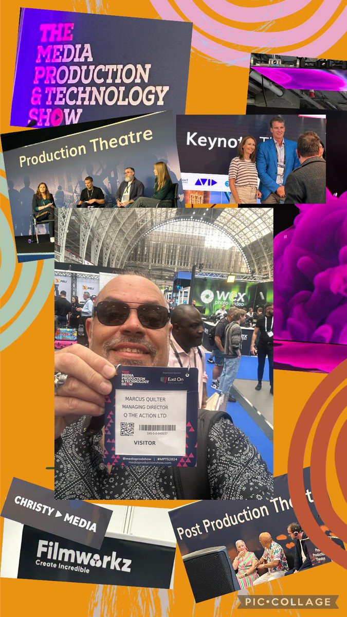 I was delighted to be hobnobbing with the big boys this week at the industry event of the year for filmmakers. Pleasure meeting Dan Snow from History Hit, and many others. Great keynote sessions too! @mediaprodshow #documentarymaker #voiceover #brighton #flimmaker #contentcreator