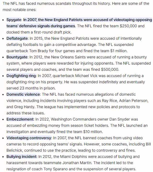 KentuckyW0man's tweet photo. Im so old I remember the @NFL Scandals... why I do not support the @NFL. Maybe their attack on Butker is because he stands against their philosophy. https://t.co/21ZKaIMbup