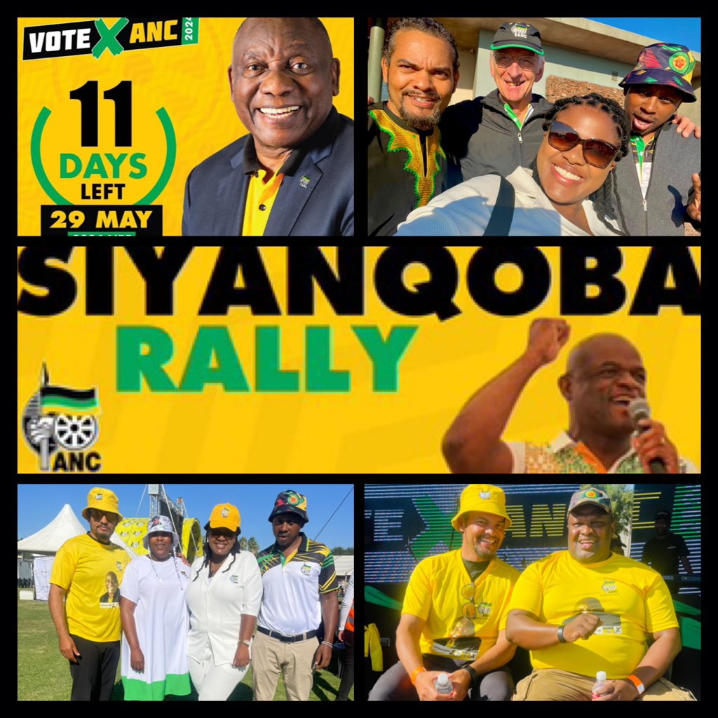 #ANCSiyanqobaRally, #Upington, Northern Cape; this afternoon #anc #PalestineSolidarityWork with ANC Joburg Region #ANCATWORK