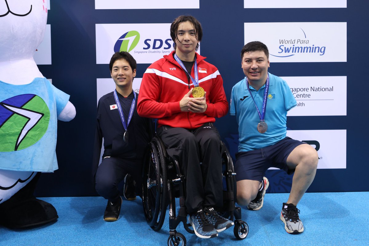 Some medallists of day 1 to remind you that there are many more finals to come! 🥇🥈🥉 24 new medallists will be awarded this afternoon at the OCBC Aquatic Centre on Day 2 of the @Citi Para Swimming World Series Singapore 2024. 📲 Stay tuned! #ParaSwimming #Paralympics