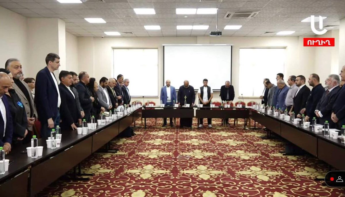 During the meeting with the political forces, Archbishop Bagrat emphasized the significance of different parties sitting around the same table. The bishop called on everyone to set aside their differences and work together to eliminate the main cause of the country's