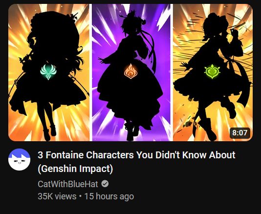genshin clickbait has to be some of the funniest shit