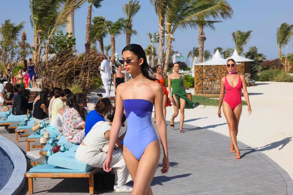 Europe? No 
Models parade in bikini swimsuits for the first time in Saudi Arabia....

I haven't yet heard any fatwa against saudis?