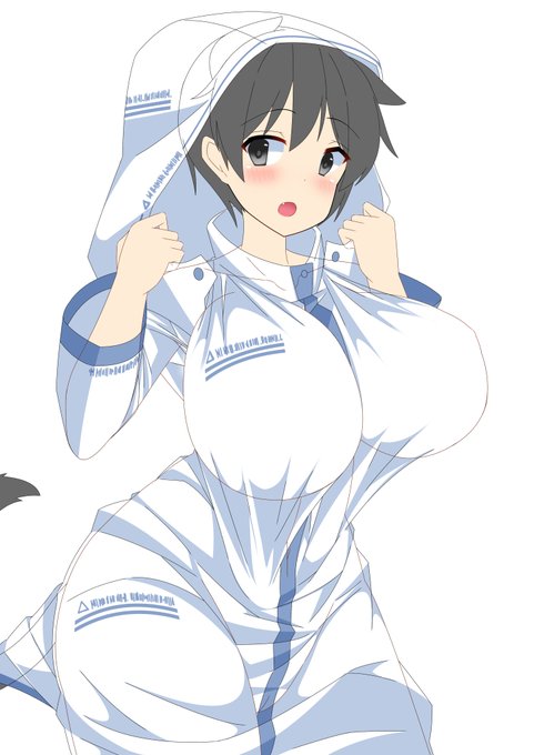 今回はエアブラシに頼らずレインコートの影を描いてみました。今後はこういうアニメっぽい塗り方に挑戦していきたいです… 