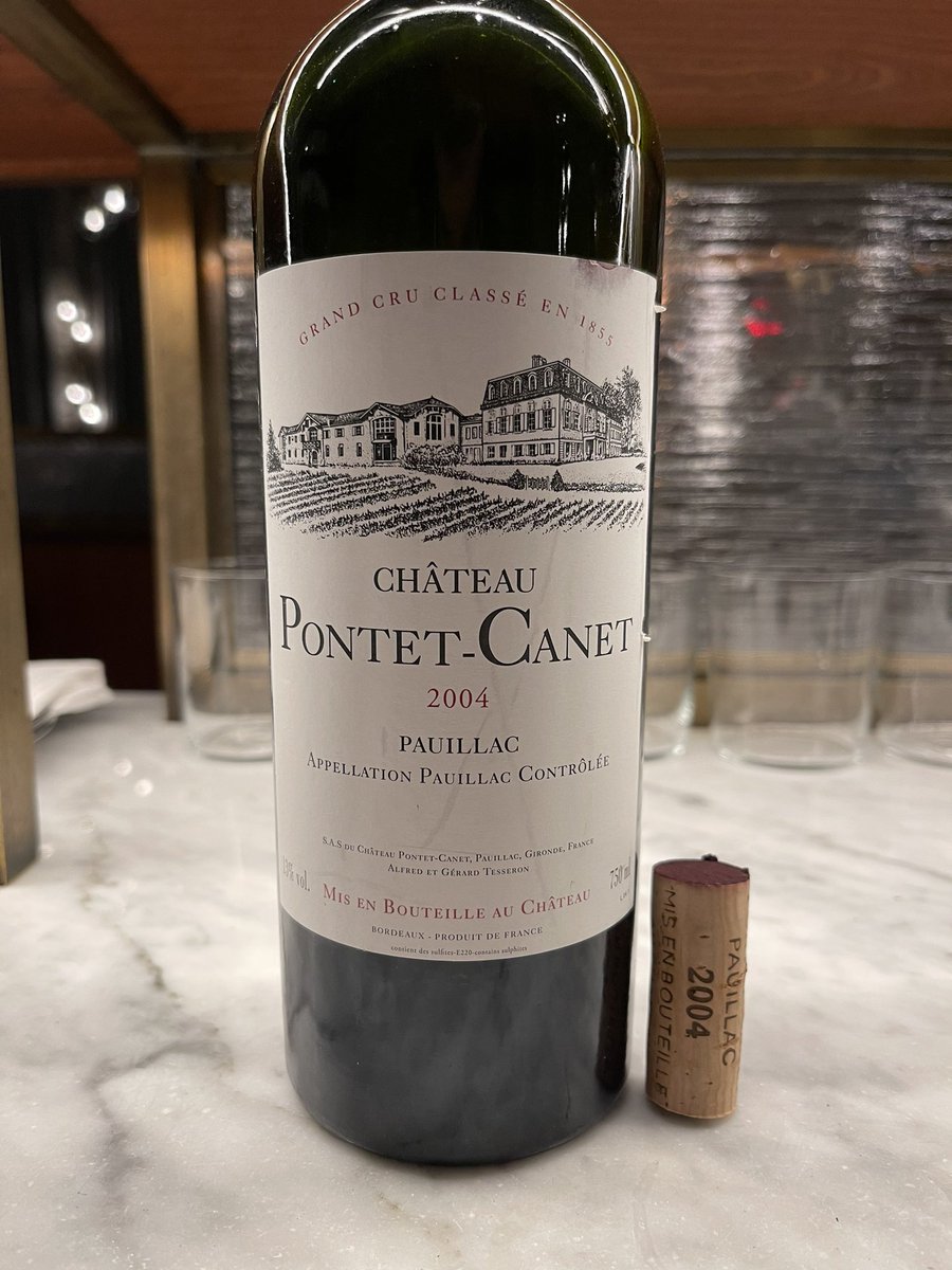 A typical example of a #wine that punches above is weight. Classified has a 5th growth in 1855, definitely worth a higher rank. The first #biodynamic certified in the left bank of #bordeaux and since 1975 in the hands of the #Tesseron family of #cognac. #pauillac