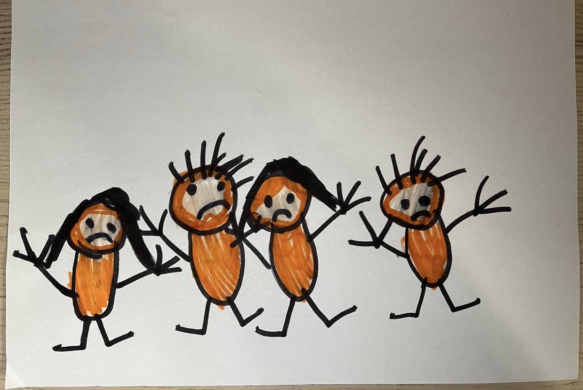 CognitionMethod's tweet image. Everyone, welcome the first profesional works of our youngest concept artist Maria (5 y.o.)

(link to porfolio is to be added in a few years from now :D)

#screenshotonsaturday #SciFiArt #indiedev #indiegame