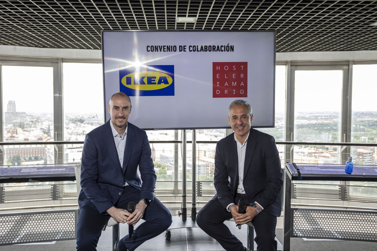 🙌 Firma del acuerdo con @IkeaSpain Los asociados de Hostelería Madrid podrán disfrutar de condiciones ventajosas en la marca. 👏 😉 Club de proveedores👉 hosteleriamadrid.com/proveedores/ #IKEA #Horeca #hosteleros #hosteleria #empresas #hosteleriaEspaña #pymes #mobiliario #chefs