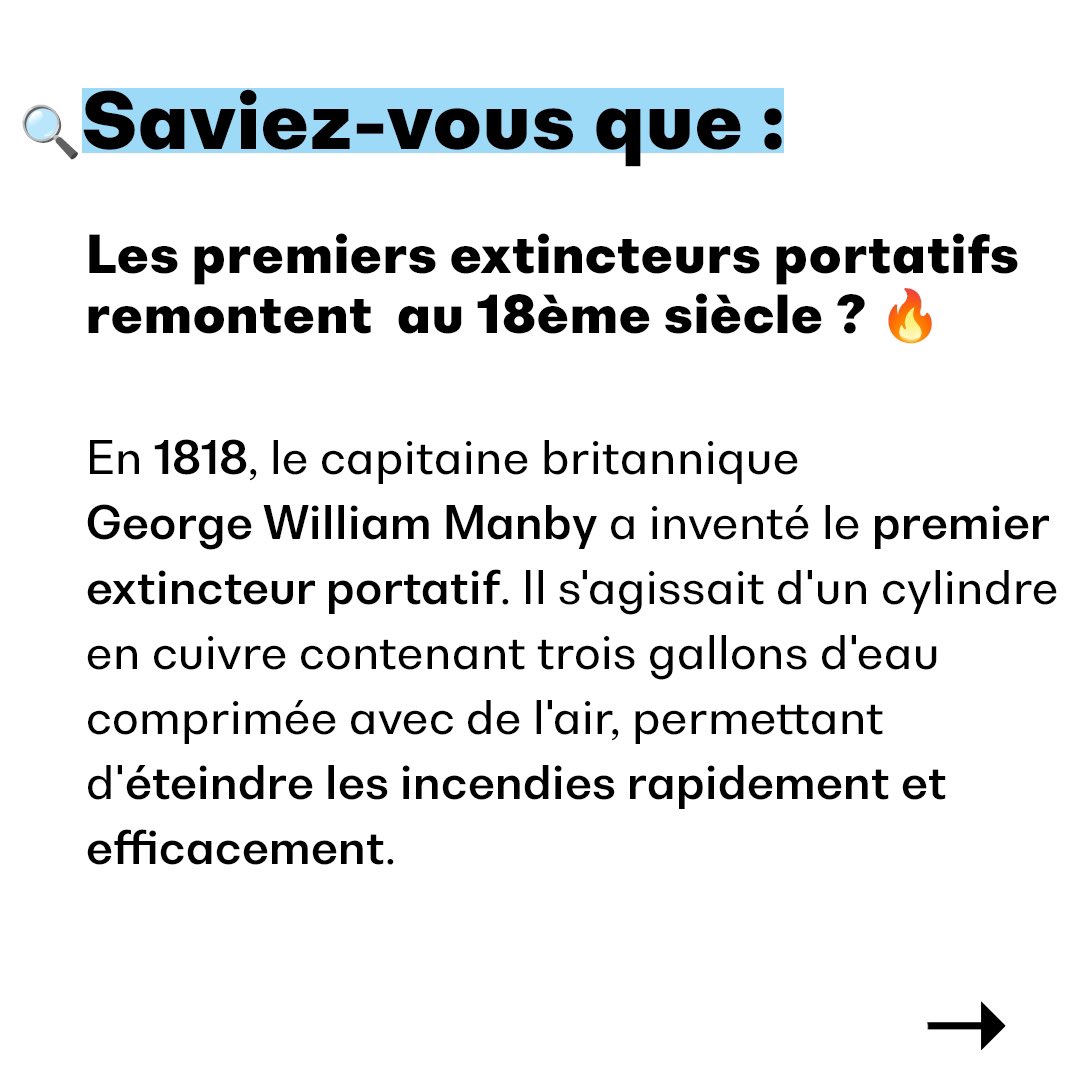 afsincendie's tweet photo. Aujourd'hui, un peu d'histoire sur la protection incendie... 👨🏫 🔥
#protectionincendie #histoire #extincteur #sécuritéincendie #pompiers #historique #nouveauté #lesaviezvous #apprendre #ensavoirplus
#curieux https://t.co/9LOfyEfo9m