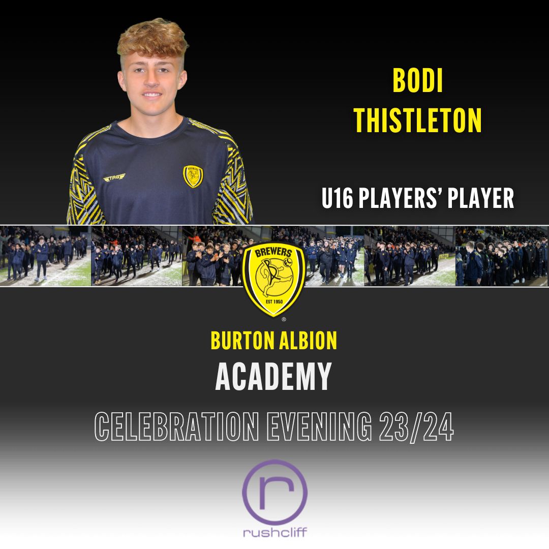 Burton Albion FC Academy tweet media