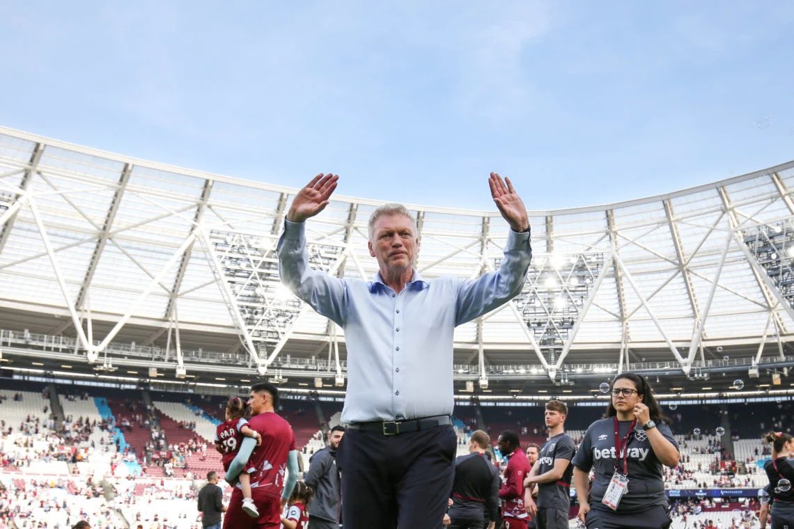David Moyes has refused to rule out returning to West Ham for a third spell.  'You never say never in this game, I've always enjoyed my time here, so who knows?'