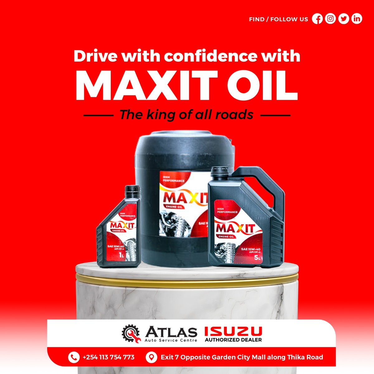 Atlasautocentre's tweet photo. Rule the road with confidence! 🛣️💪 Maxit Oil, the king of all roads, keeps your engine roaring and your journey smooth. Drive with assurance, drive with Maxit Oil. #howcanwehelp #garage #isuzu #MaxitOil #RoadKing #MasculitySaturday #Genz #genzie #cassielaine https://t.co/WmCTi3KCqK