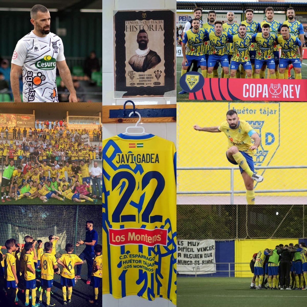 La única razón por la que nos vamos es para reencontrarnos de nuevo. Es un orgullo y honor poder llevar este sentimiento allá por donde vaya. Eternamente agradecido a tanto cariño, amor y respeto. Es ley de vida dejar paso y este es el momento.Hasta pronto <a href="/CDHuetorTajar/">CD Espárrago de Huétor Tájar💛💙</a> 💛💙