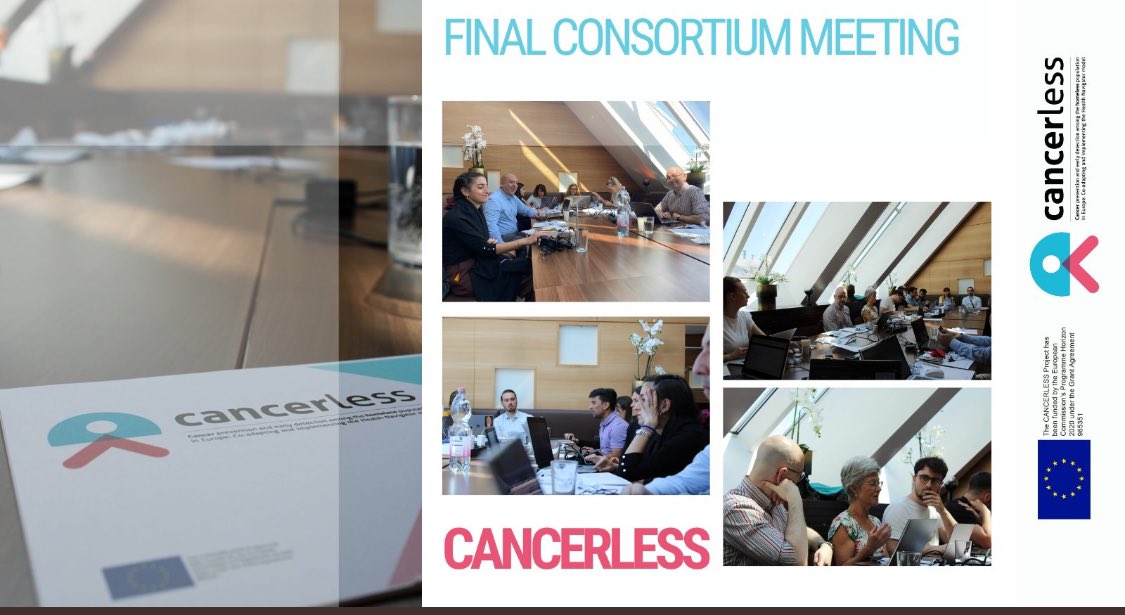 📣 🌟 Proudly concluding the Cancerless EU Project in #vienna! 
Improving cancer screening & prevention for homeless across Europe, bridging #healthequity gaps & sparking vital conversations on inclusivity in healthcare.

🔜  More exciting stuff📊📈
@CANCERLESS_EU @FEANTSA