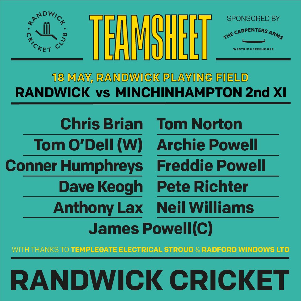 The British weather has permitted and we're looking forward to running up and down the slope for RCC's first home game of the season against #minchinhamptoncc 2nds tomorrow #villagecricket #randwick #ECB