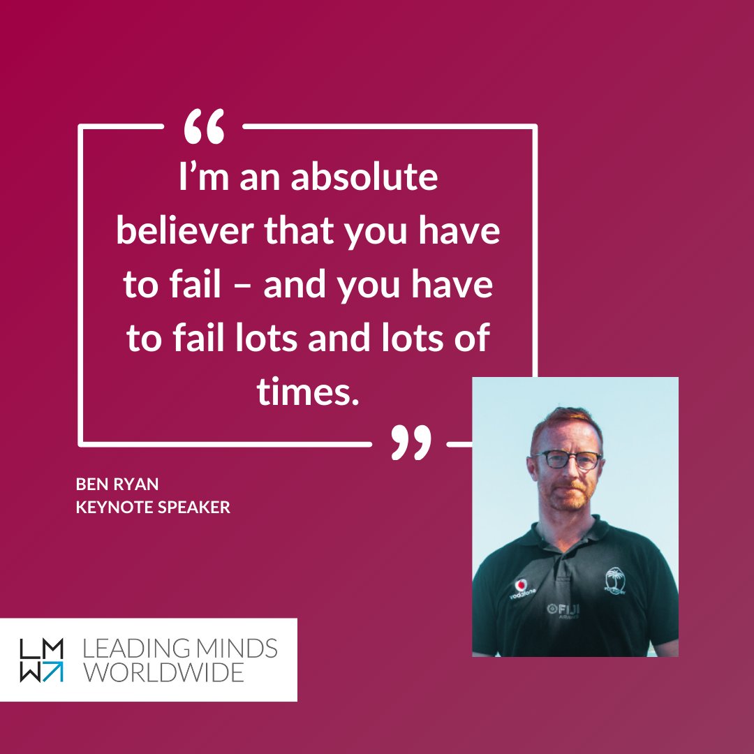 To find out more about @BenjaminRyan's story and how he can motivate and inspire your team, please do get in touch.

#MotivationalSpeaker #PsychologicalSafety #PeakPerformance #CoachingExcellence #ChampionMindset #SuccessCultures #ConferenceSpeaker #KeynoteSpeaker #LeadingSpeaker