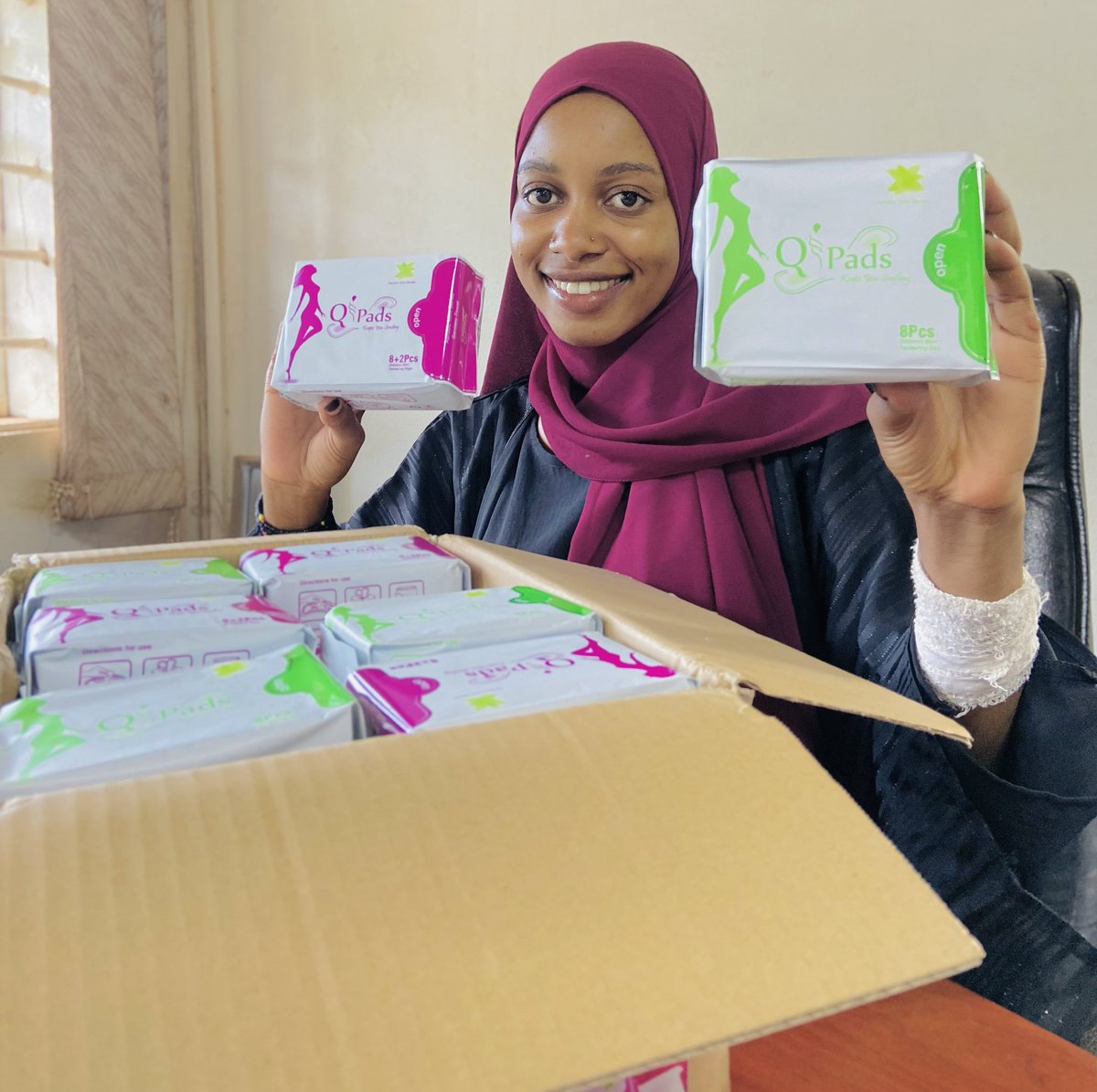 Menstrual care products are a basic necessity, yet not everyone who needs these products has access to them,but the good news is that
@PadsQi is here to help solve the issue of #periodpoverty 🩸by  providing #FreshAndComfortable pads at fair prices. 

☎️+256 702 608809
